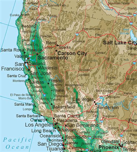 Far West Map Regional City