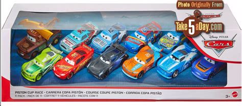 Take Five A Day Blog Archive Mattel Disney Pixar Cars Piston Cup