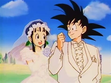 Goku and Chi-Chi's wedding by Advanceshipper2021 on DeviantArt