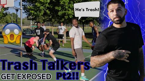 Trash Talkers Get Exposed Pt2 Crazy AnkleBreaker 5v5 Basketball YouTube