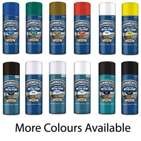 Hammerite Direct To Rust Aerosol Quick Drying Metal Spray Paint Ml