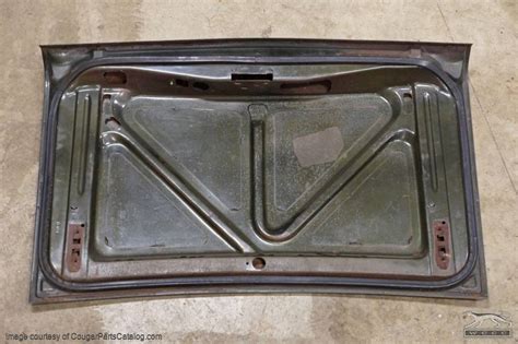 Rear Deck Trunk Lid Grade A Used 1969 Mercury Cougar 1969