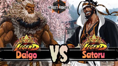 Sf Daigo Akuma Vs Satoru Rashid High Level Street Fighter