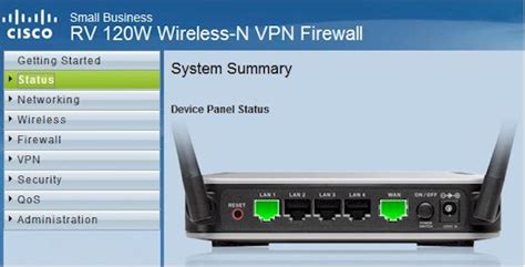 Cisco Rv W Wireless N Vpn Firewall Reviewed Smallnetbuilder