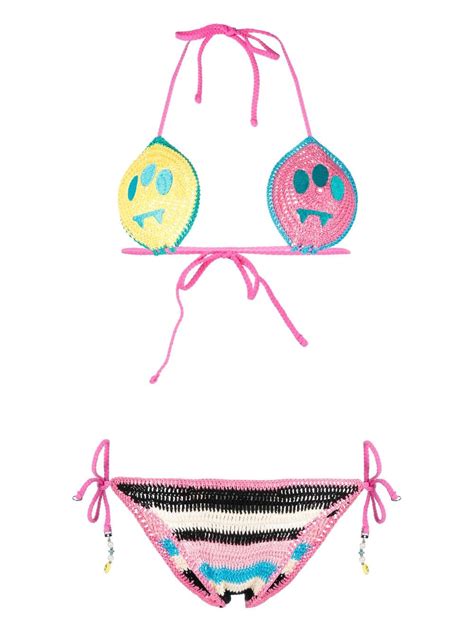 Barrow Crochet Triangle Bikini Set Farfetch