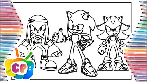 Sonic Prime Coloring Page How To Draw Sonic Prime Sonic Coloring Book Youtube