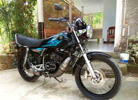 Foto Rx King Warna Hitam Modif Simple Cetbang