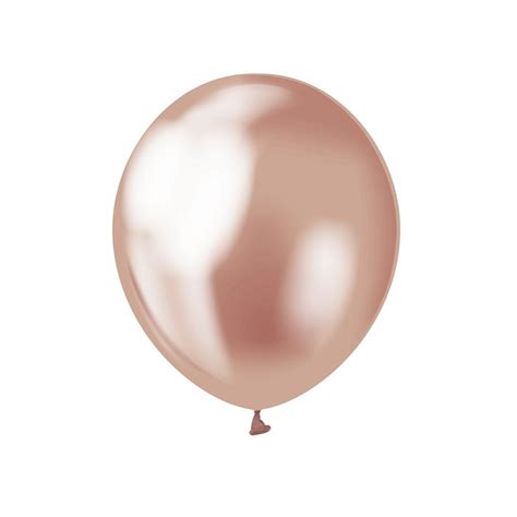 Palloncini Metallizzati Rose Gold Beauty Charme Cm Pz Cb Lrz