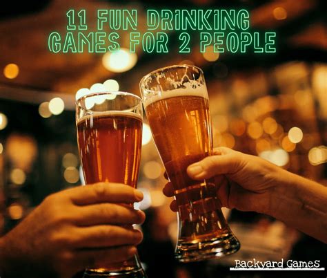 11 Fun Drinking Games for Two People!