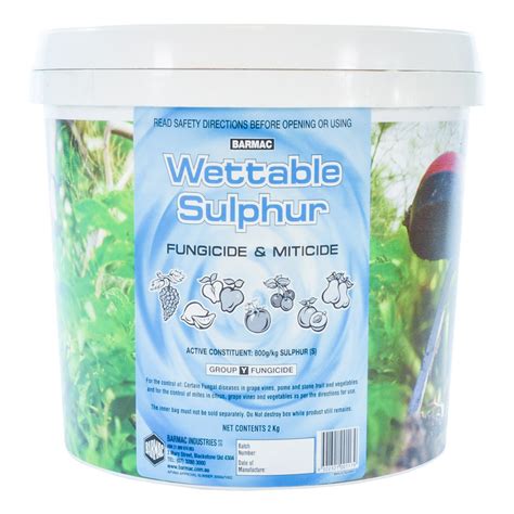 Barmac Wettable Sulphur Fungicide And Miticide The Garden Superstore