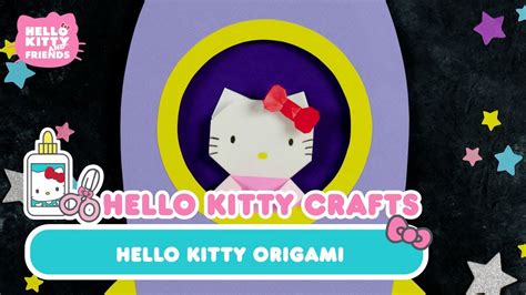 Diy How To Make An Origami Hello Kitty And More Hello Kitty Crafts Youtube