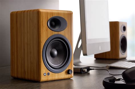 Audioengine Solid Bamboo Premium Speakers — Tools And Toys