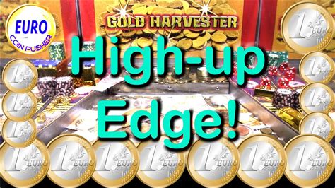 Tough Game With High Up Edge Euro Coin Pusher Episode Youtube