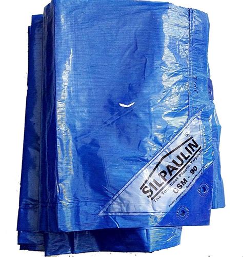 Polyethylene Hdpe Blue Silpaulin Plastic Tarpaulin Thickness And