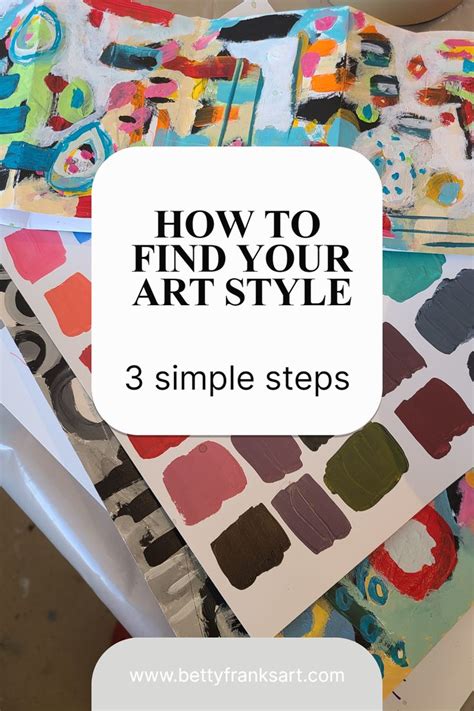 3 Simple Steps To Finding Your Art Style Finding Yourself Abstract