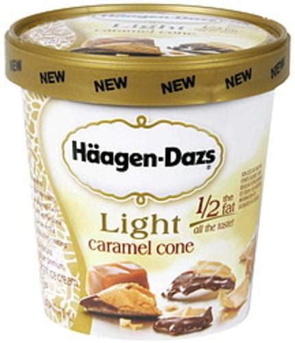 Haagen-Dazs Caramel Cone Ice Cream - 1 pt, Nutrition Information | Innit