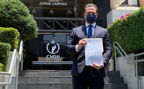 Adrián De La Garza Denuncia A Amlo Ante La Cndh Grupo Milenio