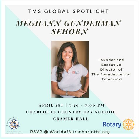 April 1: TMS Global Spotlight Series – Meghann Gunderman Sehorn – World ...