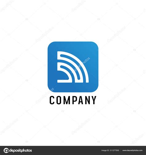 Wifi Signal Logo Design Template, Radio Signal Waves, Energy Waves ...