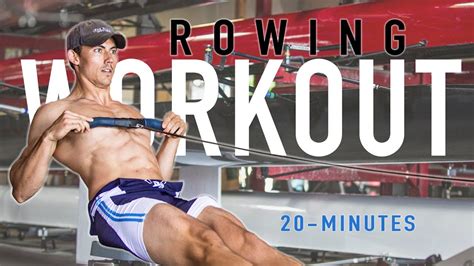 Minute Rowing Workout Watch And Follow Youtube