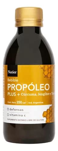 Natier Suplemento Propóleo Plus Bebible Jengibre X 250ml