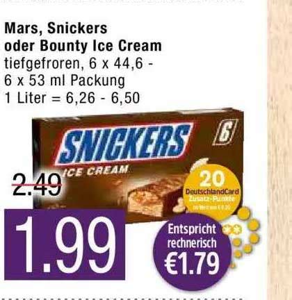 Mars Snickers Oder Bounty Ice Cream Angebot Bei Marktkauf Prospekte De