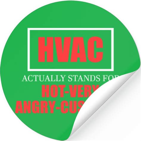 HVAC Technician Angry Funny HVAC Tech Design