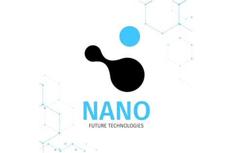 Nano Logo Nanotechnology Custom Designed Icons Creative Market