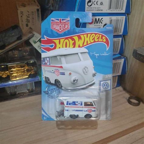 Jual Hot Wheels Vw Kool Kombi Urban Outlaw Magnus Walker Putih Di