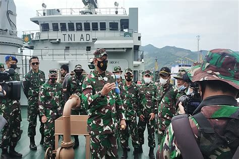 Tiga Jembatan Acrow Panel Dan Personel Tni Tiba Di Bima