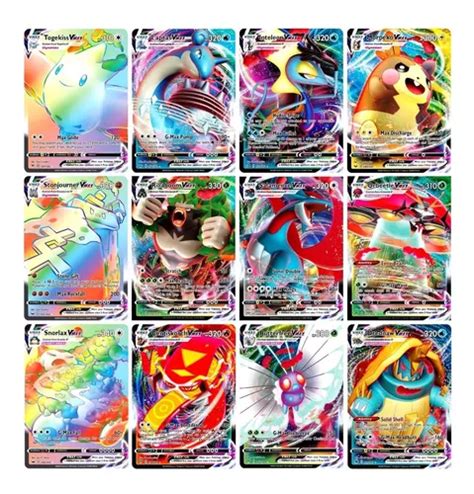 Kit 20 Cartas Pokemon Vmax Sem Repetir Carta Charizard V à venda em