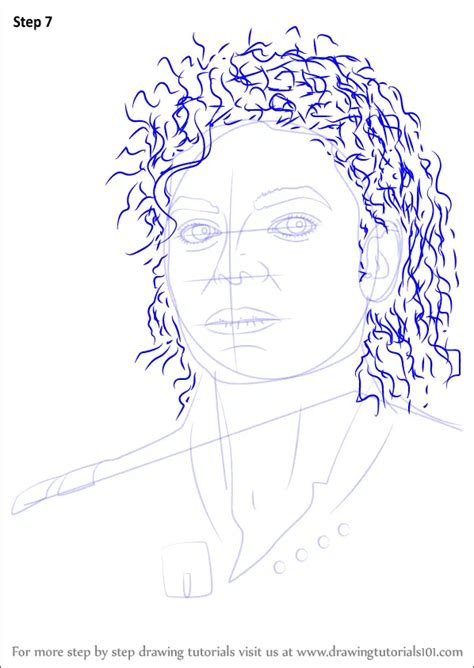 Learn How To Draw Michael Jackson Singers Step By Step Drawing