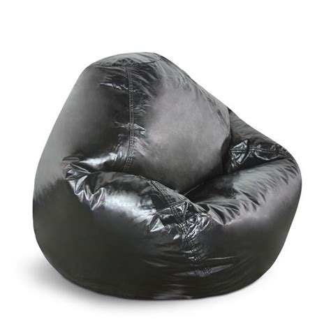 Ebern Designs Faux Leather Bean Bag Chair And Lounger And Reviews Wayfair