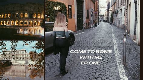 How To Travel To Rome In Days Vlog Ep Spanish Steps Colosseum