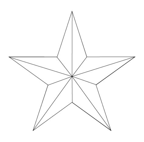 Small Star Outline - Cliparts.co