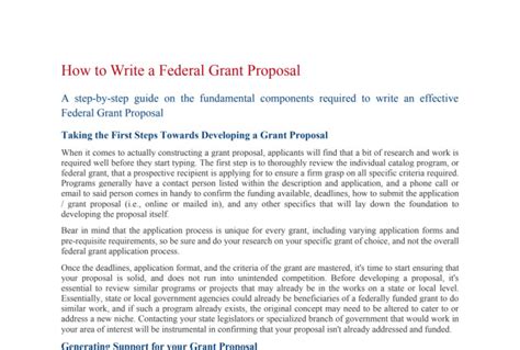 Help You On Federal Grants Writing By Sattarksm Fiverr