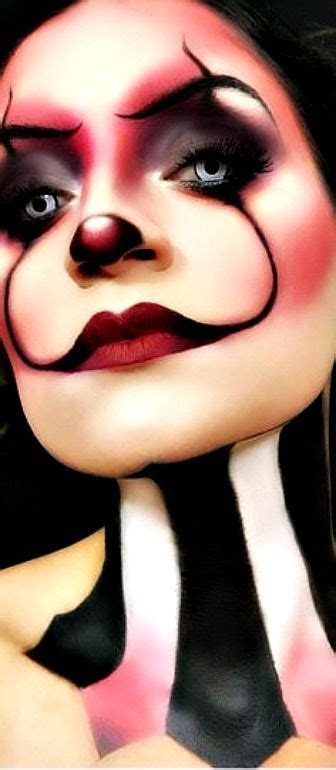 Pin By • L I N D A • On ℭ♦į♦ℜ♦ɋ♦Ʋ♦Ɛ Halloween Makeup Clown Halloween