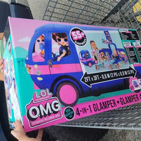 LOL 4 in 1 Glamper Fashion Camper only $5 at Walmart!!!!!