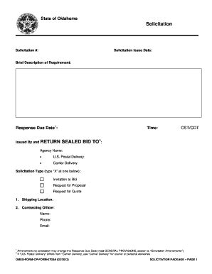 Fillable Online SEALED BID TO2 Fax Email Print PdfFiller