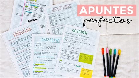 Organiza Tus Apuntes Con El Rotulador Perfecto Tus Apuntes Bonitos