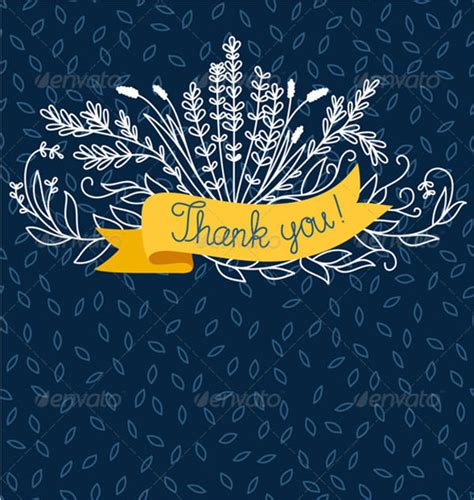 FREE 22+ Printable Thank You Card Templates in AI | MS Word | Pages ...