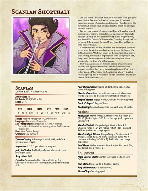 Ingesloten Critical Role Characters Dnd Bard Dungeons And Dragons