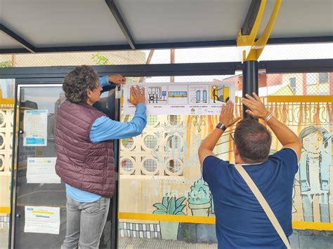 Vila Real Installa Pictogrames En El Seu Bus Gratu T Per A Facilitar