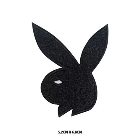 PLAYBOY HASE LOGO bestickt Aufbügeln Aufnähen Patch Abzeichen für