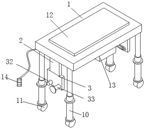 一种箱梁混凝土振捣用移动式工具架的制作方法