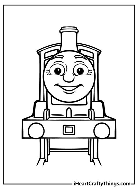 Thomas The Train And Friends Coloring Pages