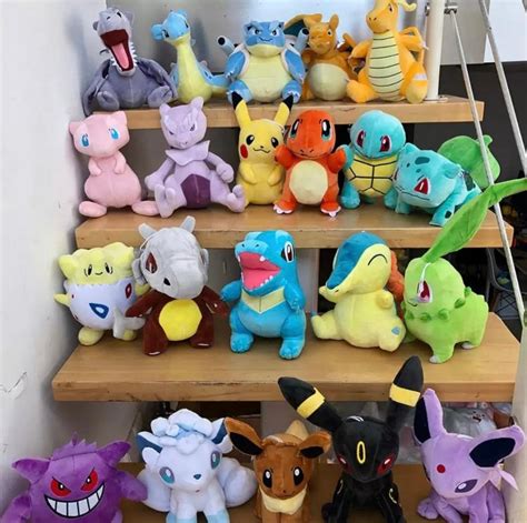 Handmade Pokemon Plushdoll Stuffed Toy Any Pokemon Pikachu Etsy