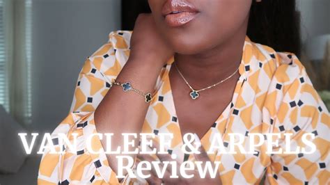 VAN CLEEF ARPELS VINTAGE ALHAMBRA NECKLACE REVIEW BLACK OYNX