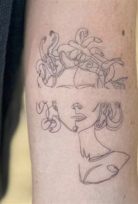 Subtle Medusa Tattoo