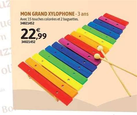 Promo Mon Grand Xylophone Chez Jou Club Icatalogue Fr